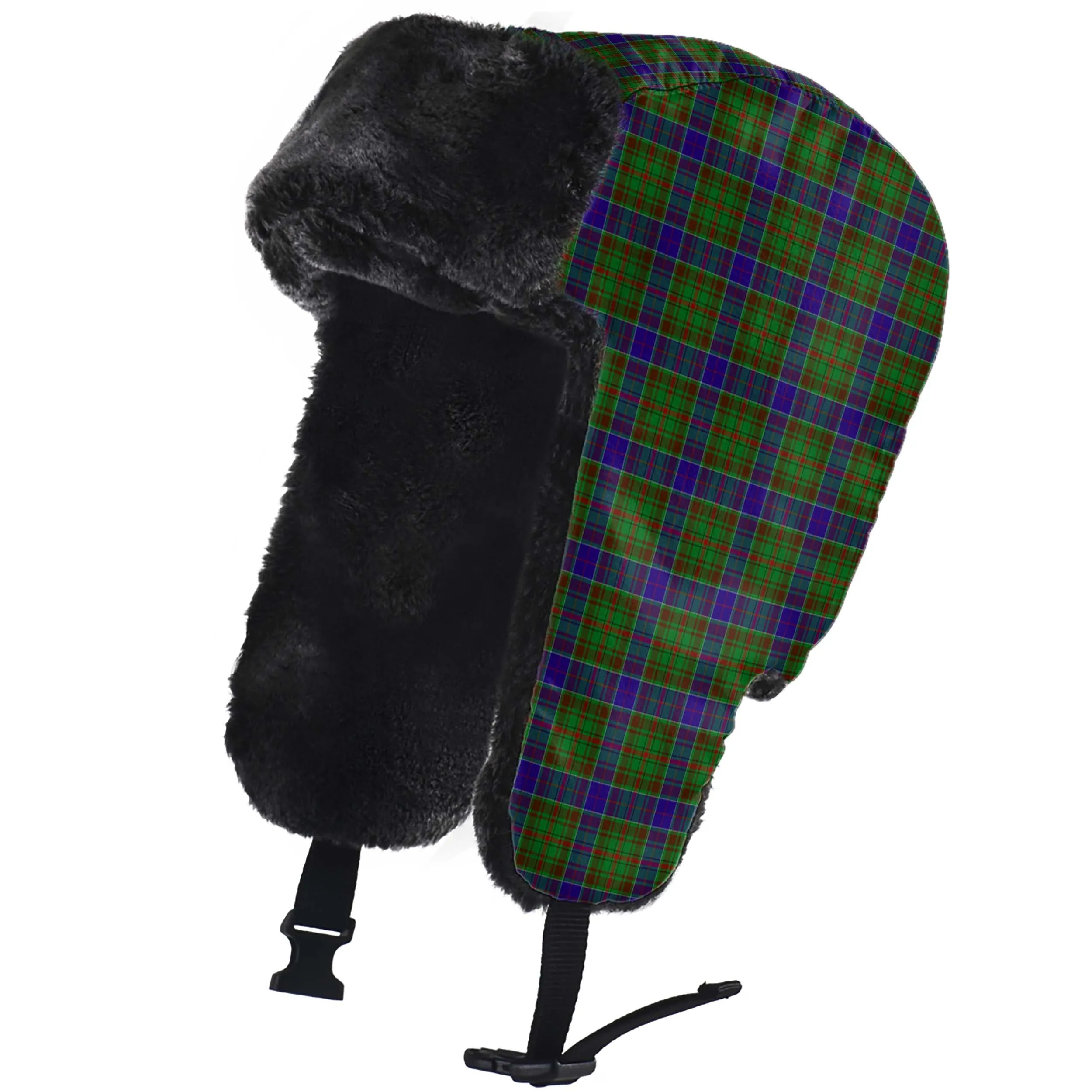 Adam Tartan Winter Trapper Hat