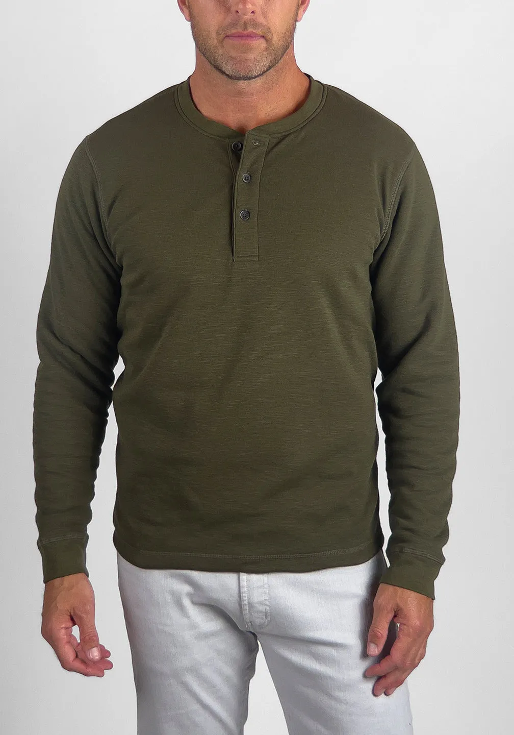 Airotec® Waffle Henley with Sherpa Lining