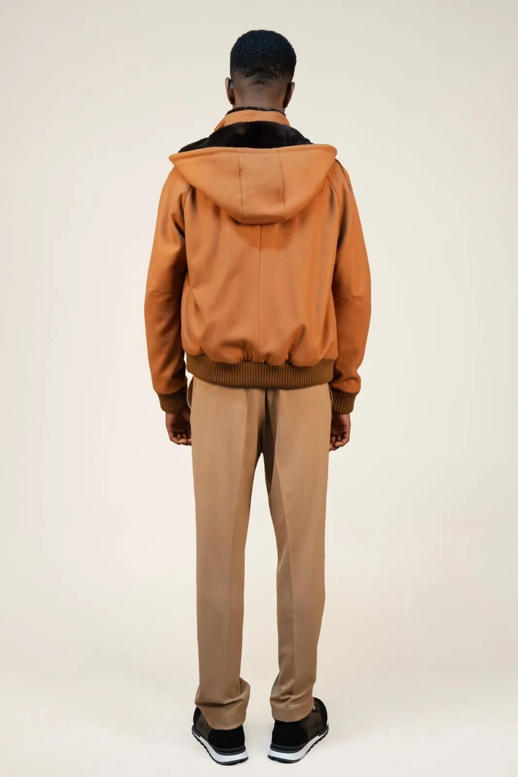 Amber Wool Bomber