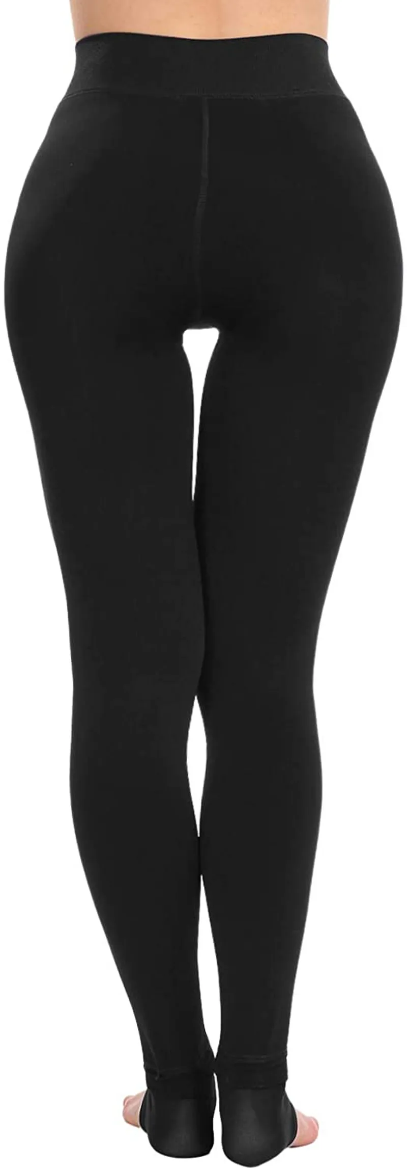 ATHVOTAR Fleece Lined Winter Warm Leggings for Women Thick Thermal Velvet Tights