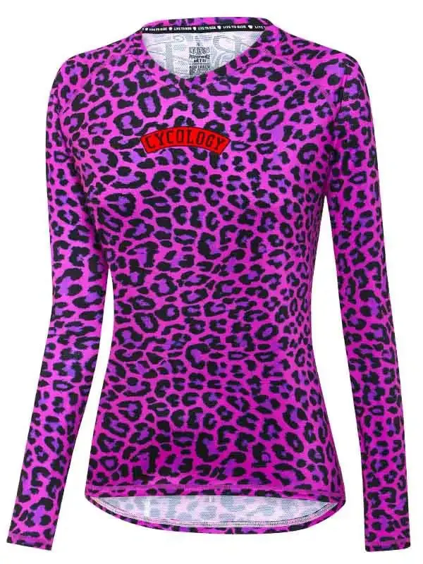 Badass Kitty Women's Long Sleeve MTB Jersey