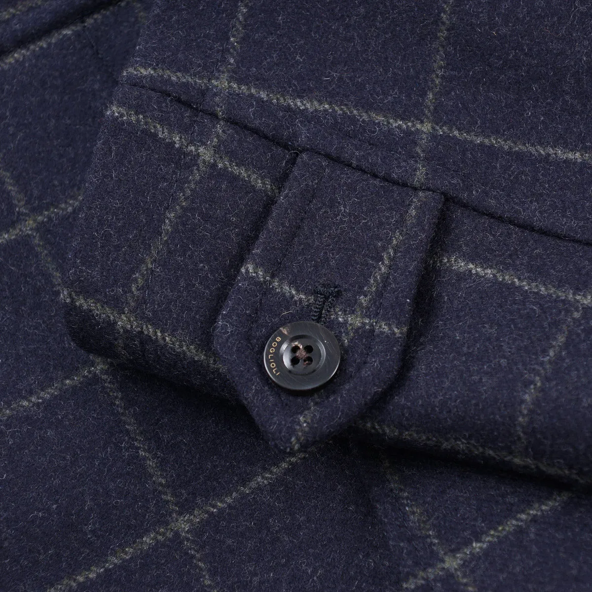 Boglioli Brushed Flannel Wool Field Jacket