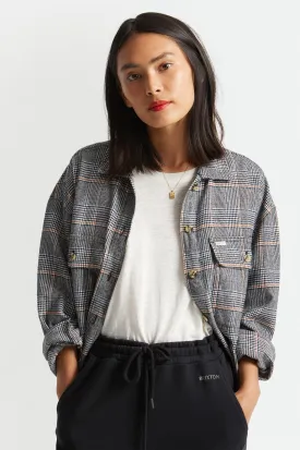 Bowery Women's L/S Flannel - Black