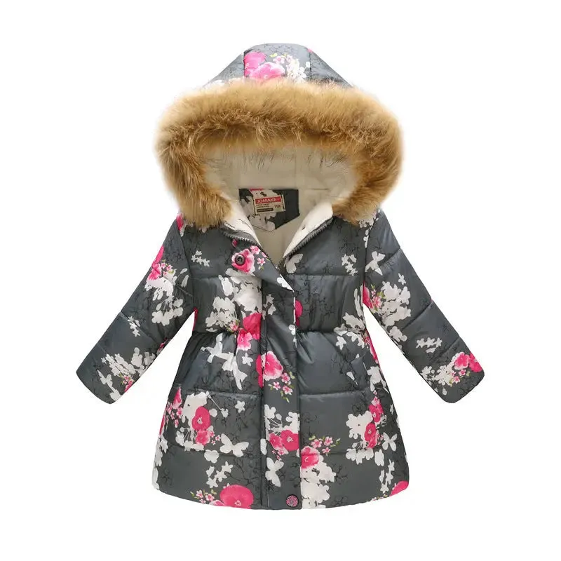 Children's Cotton Padded Winter Jacket