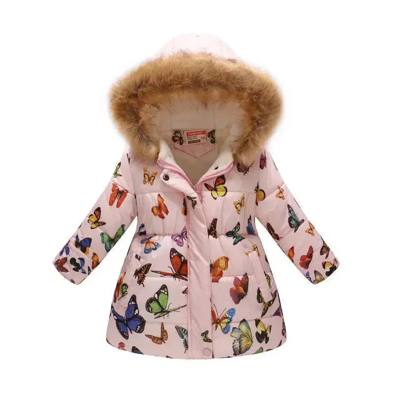 Children's Cotton Padded Winter Jacket