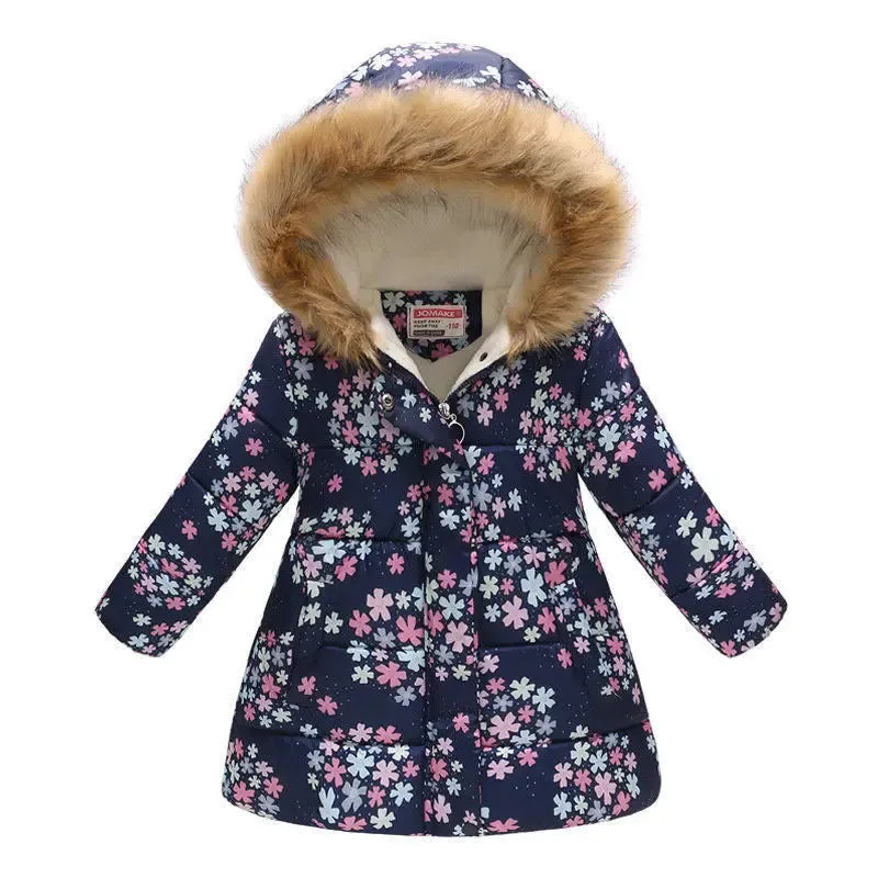 Children's Cotton Padded Winter Jacket