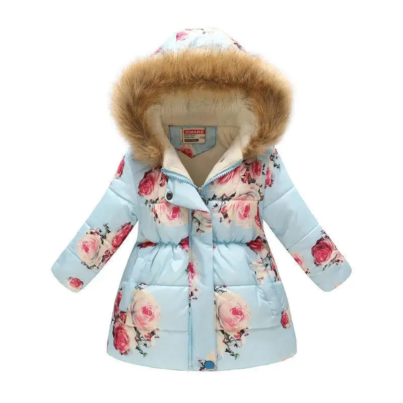 Children's Cotton Padded Winter Jacket