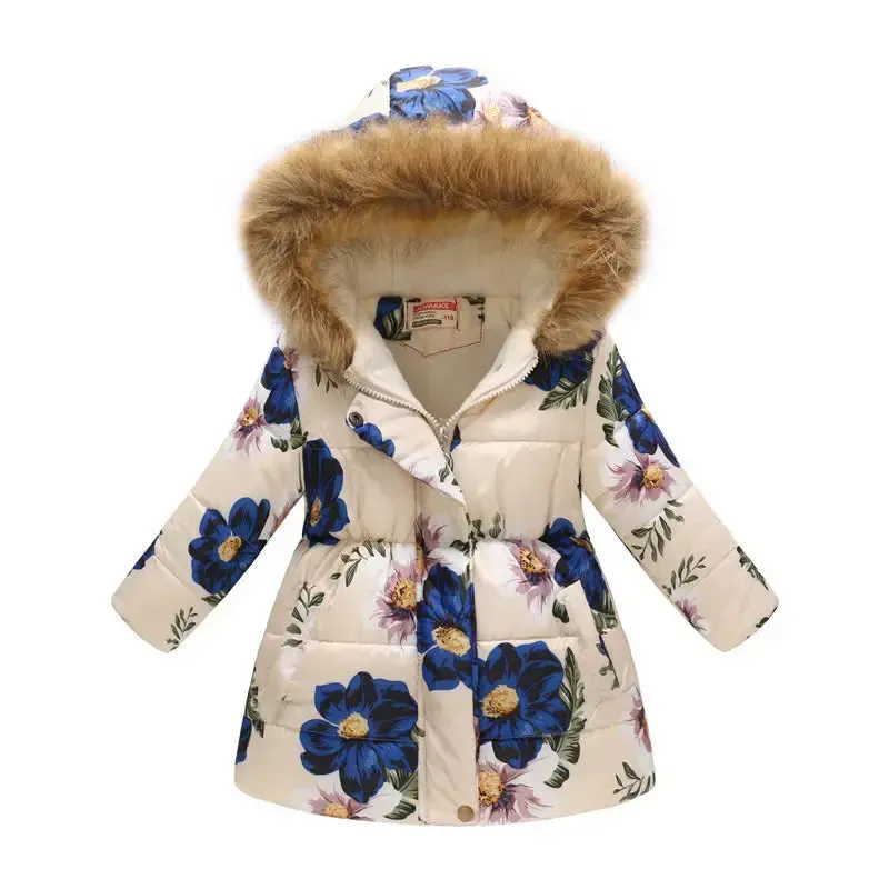 Children's Cotton Padded Winter Jacket