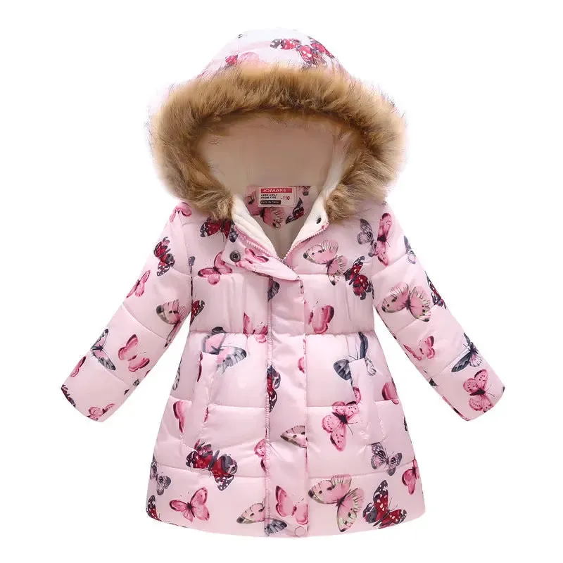 Children's Cotton Padded Winter Jacket