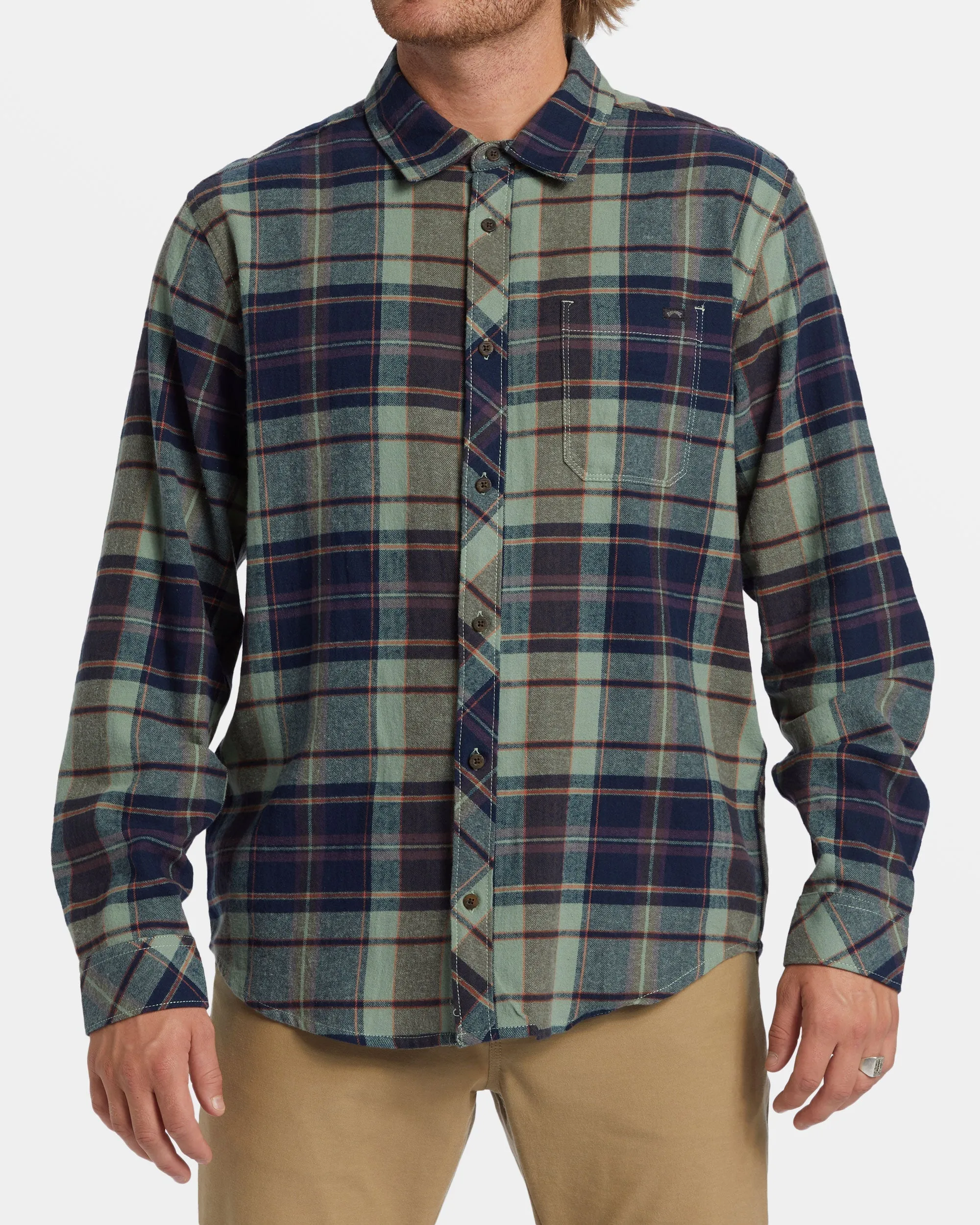 Coastline Flannel Shirt - Fern