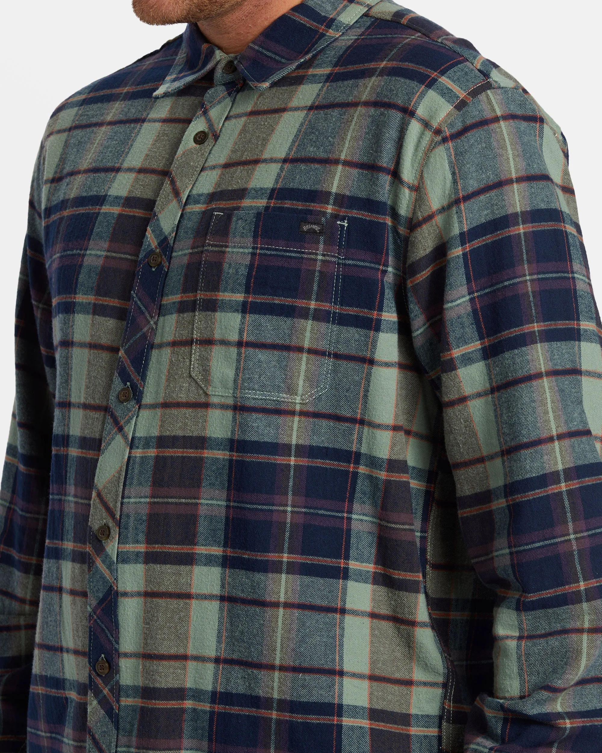 Coastline Flannel Shirt - Fern