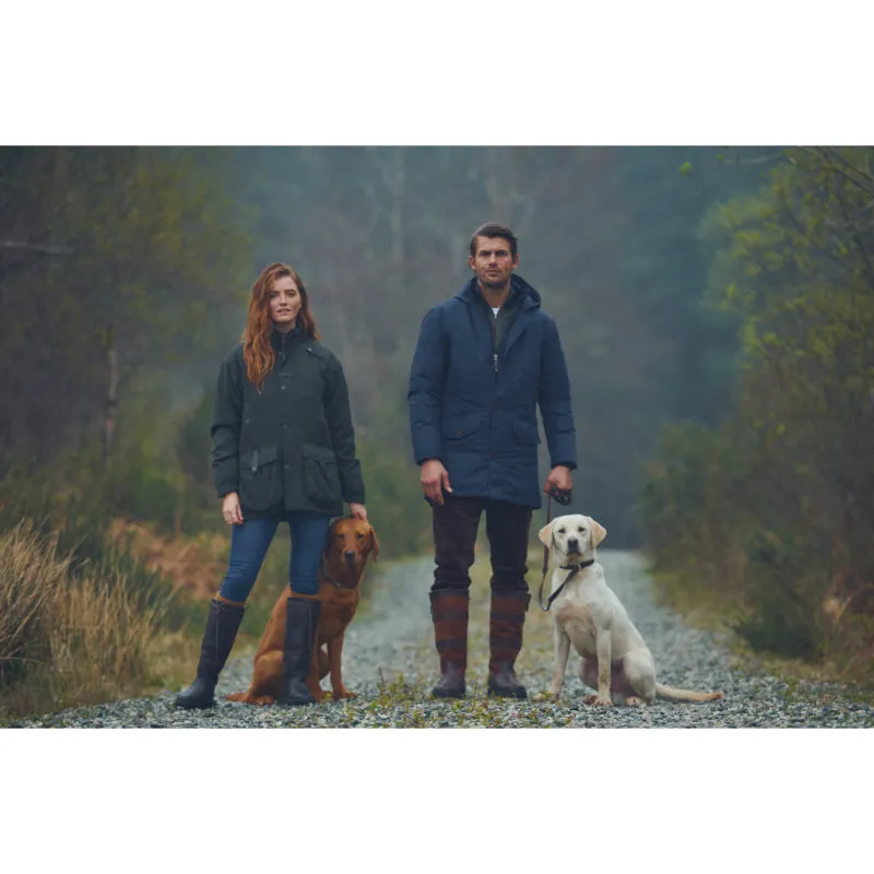 Dubarry Urlingford Mens Waterproof Down Hooded Parka - Navy