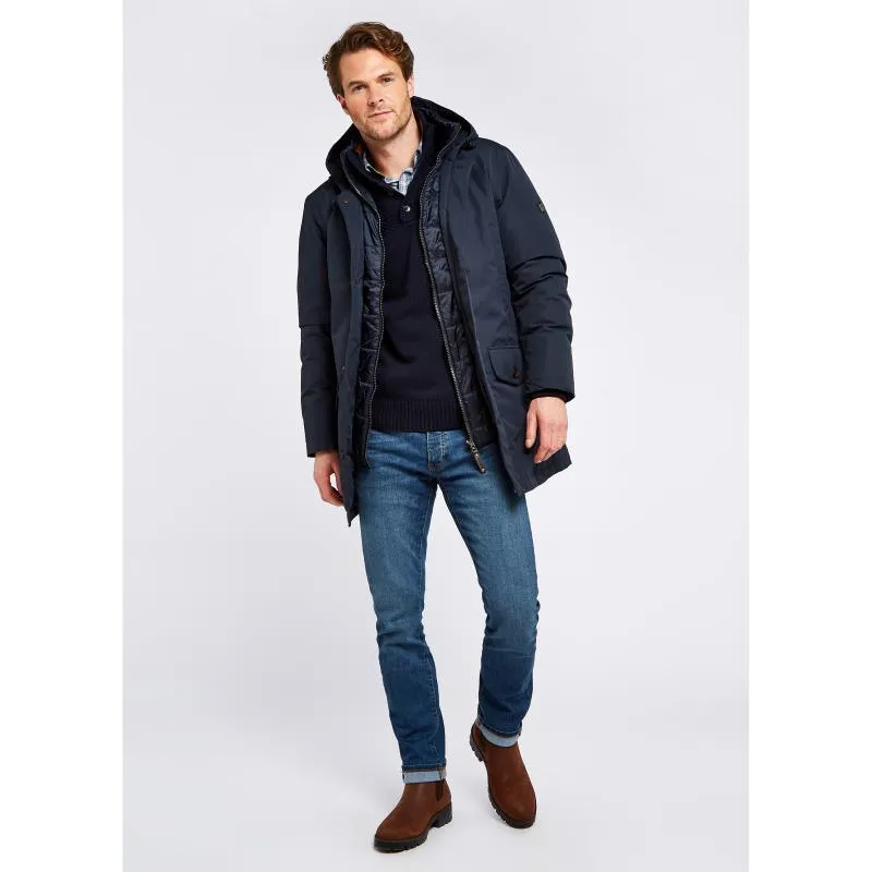 Dubarry Urlingford Mens Waterproof Down Hooded Parka - Navy