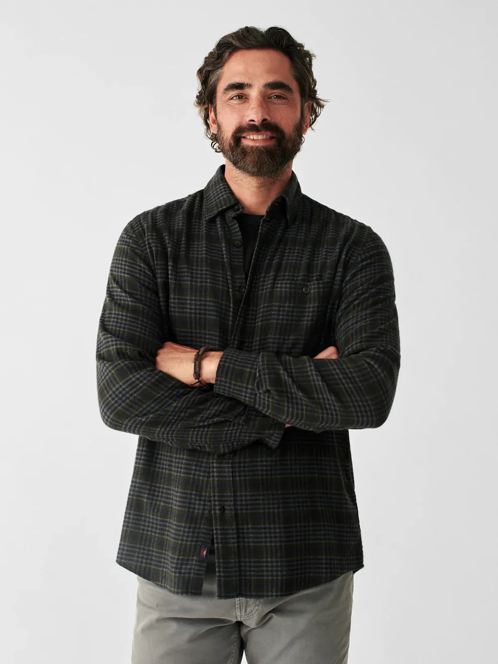 Faherty The Movement™ Flannel in Deer Springs Plaid