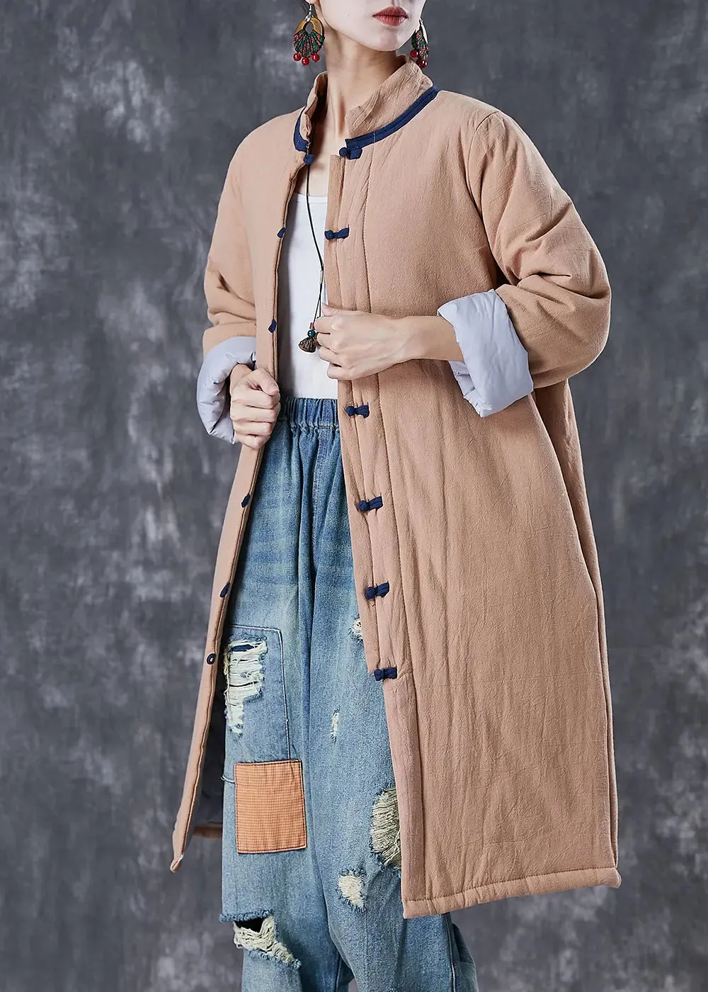 Fine Cotton Filled Witner Coat