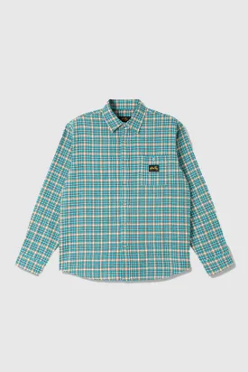 Flannel Shirt - Aqua Plaid