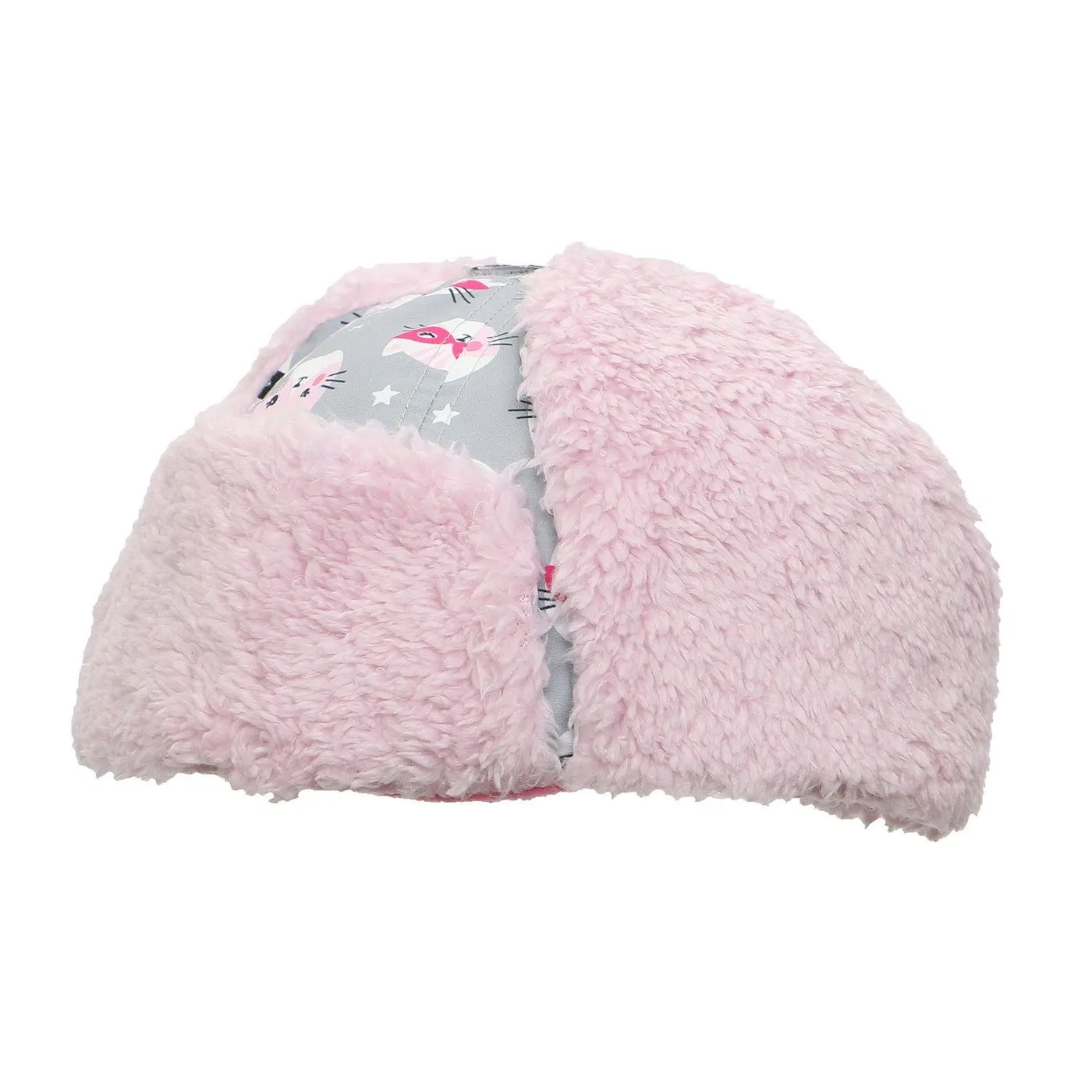 Flapjack Kids Water Repellent Trapper Hat - Cat Grey