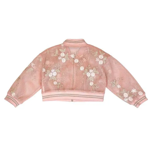 Floral Mesh Jacket