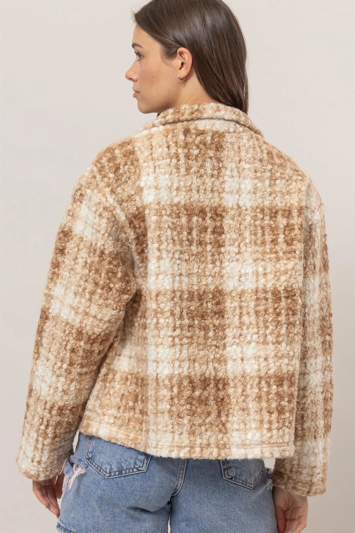 Golden Glow Boucle Jacket