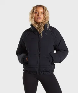 Gymshark Essential Puffer Jacket - Black