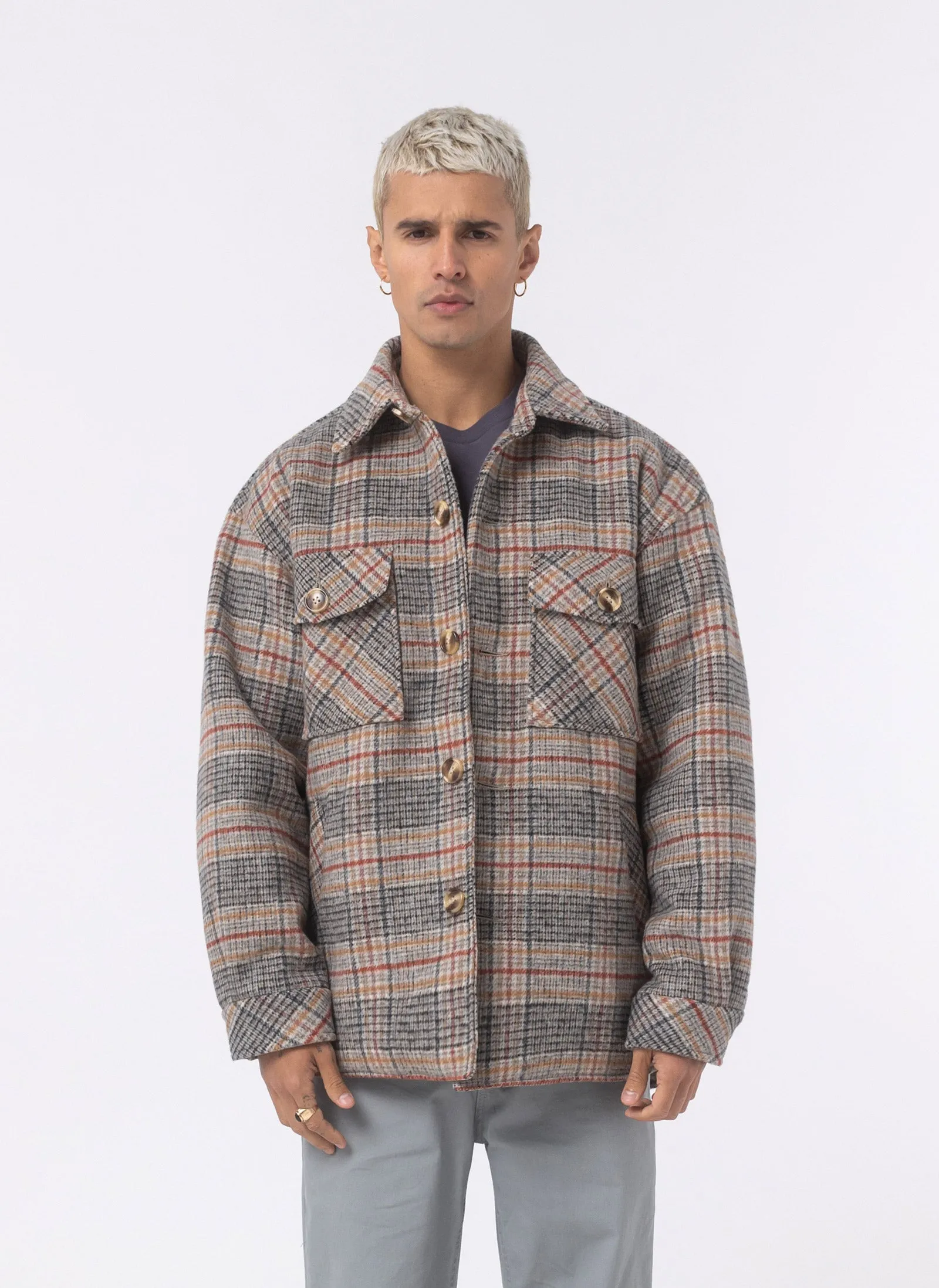 Holland Jacket Tweed Plaid