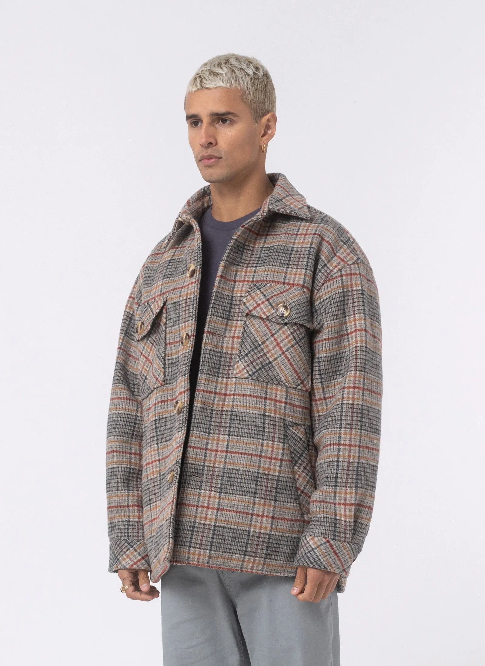 Holland Jacket Tweed Plaid