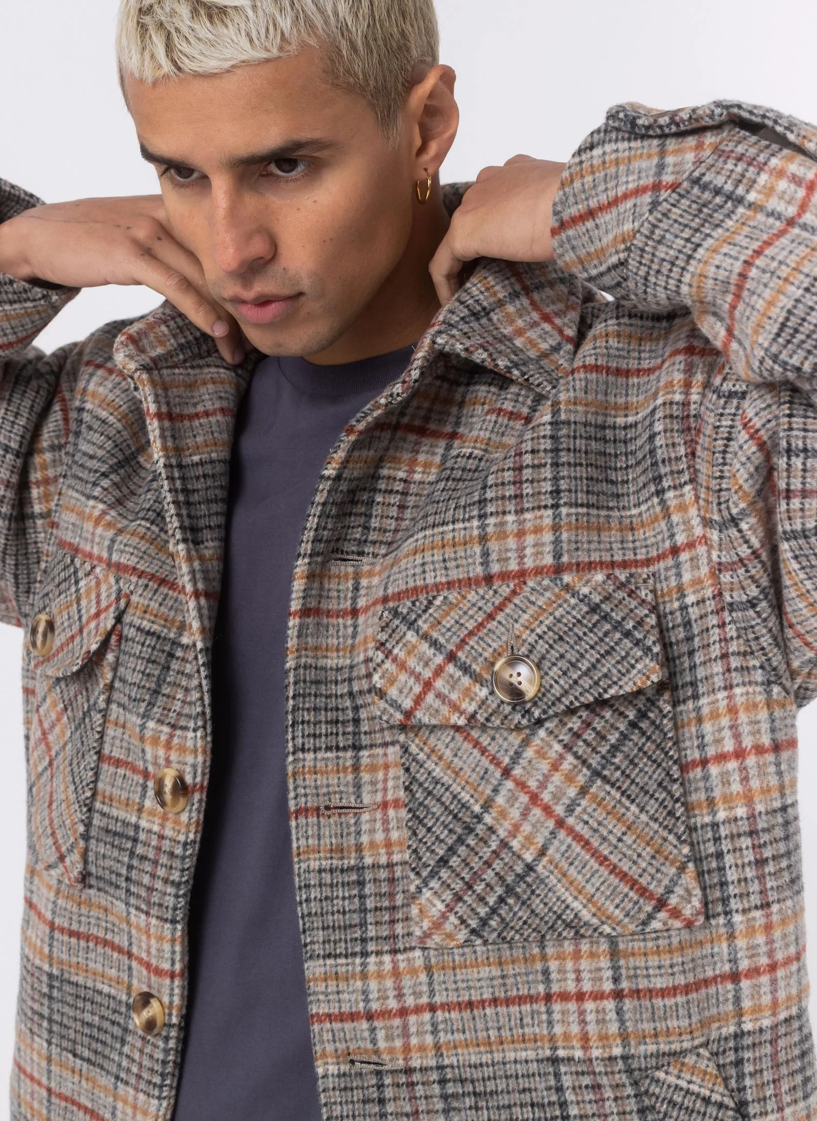 Holland Jacket Tweed Plaid