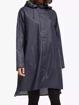 Ilse Jacobsen Raincoat Dark Indigo RAIN71 660