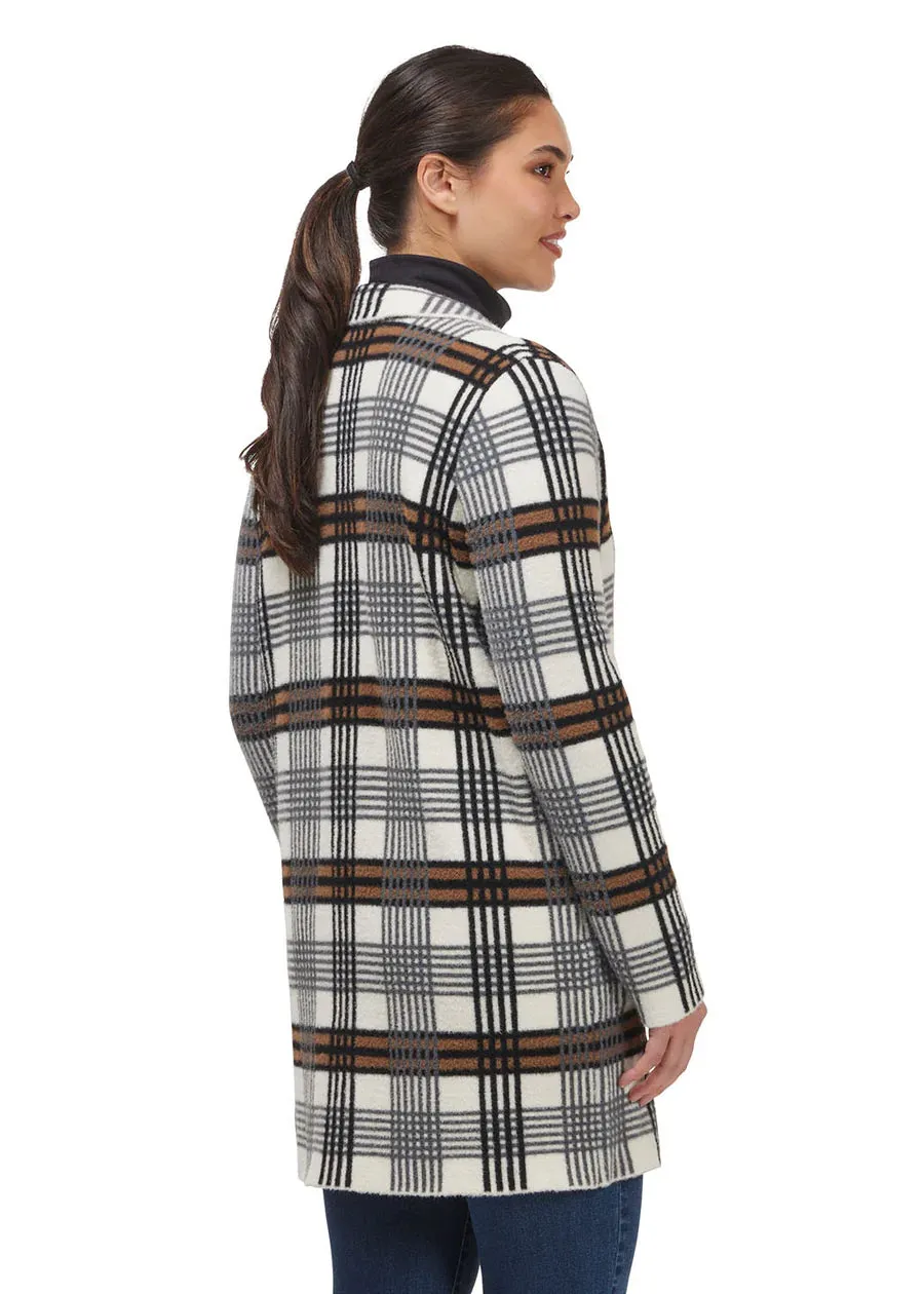 Kerrit's Plaid Sweater Jacket