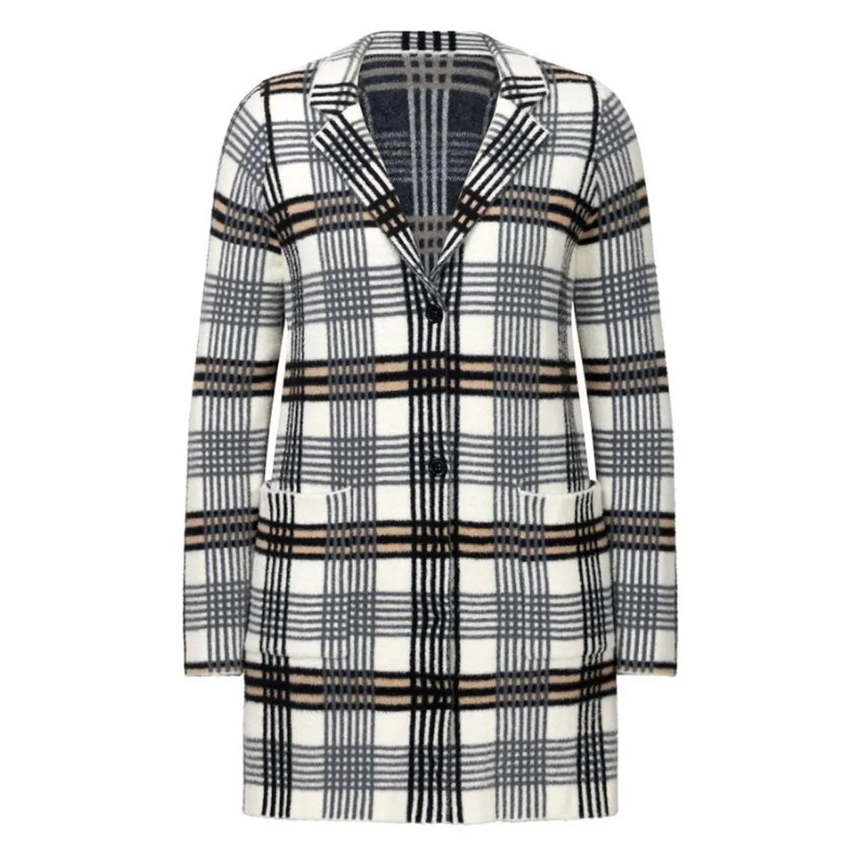 Kerrits Plaid Sweater Jacket