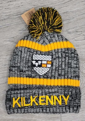 Kilkenny GAA Fleece Lined Bobble Hat