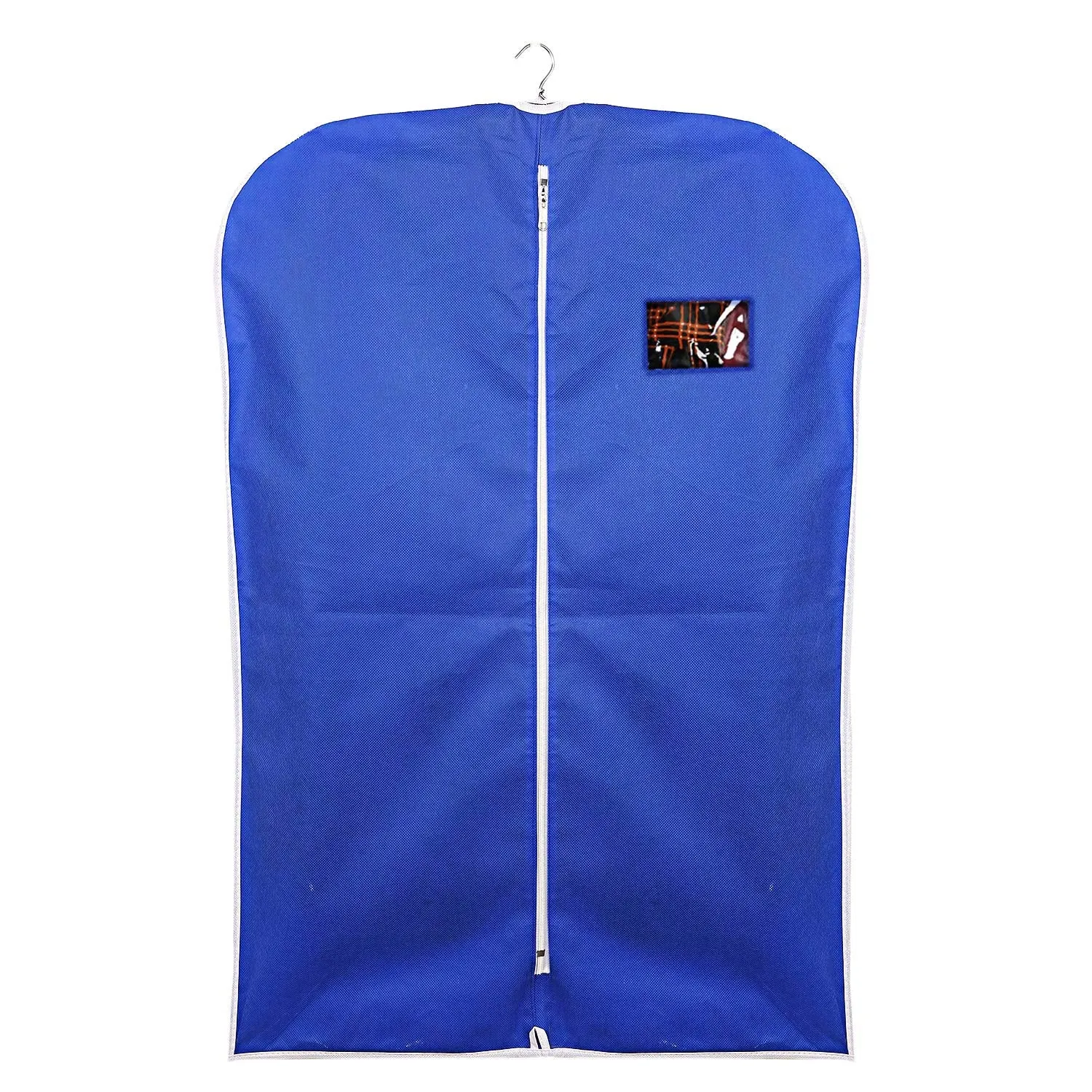 Kuber Industries Non- Woven 2 Pieces Hanging Garment Cloth/Coat Cover for Kids (Blue) - CTKTC030931