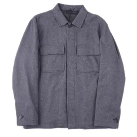 Lardini Flannel Wool-Cashmere Jacket