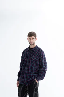 Mahaba Jacket Plaid Purple