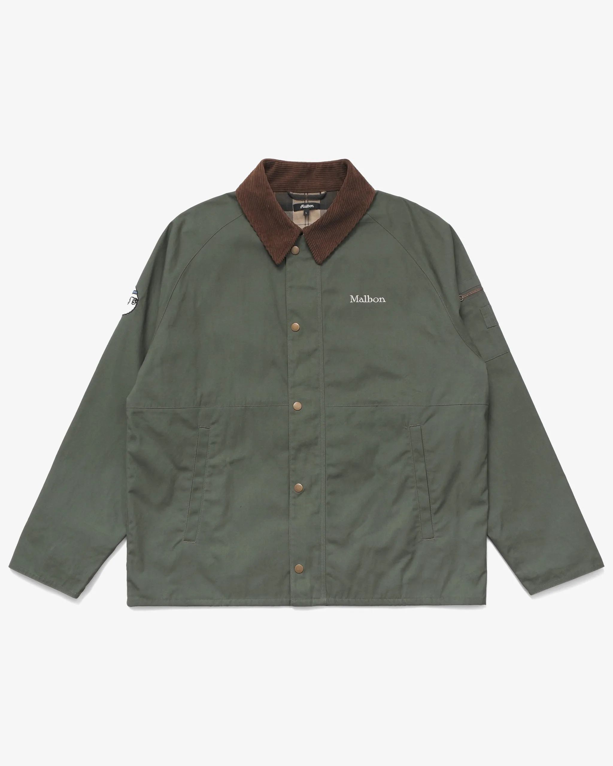 Malbon Golf Bowman Fishing Jacket - SAGE