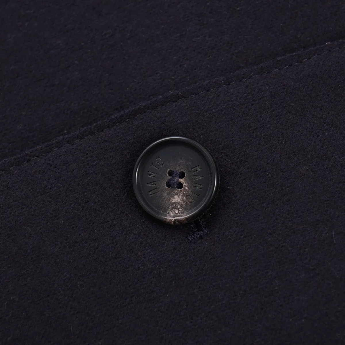 Manto Wool-Cashmere Jacket with Knit Collar