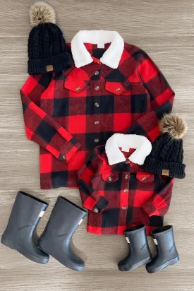 Mom & Me - Buffalo Plaid Jacket