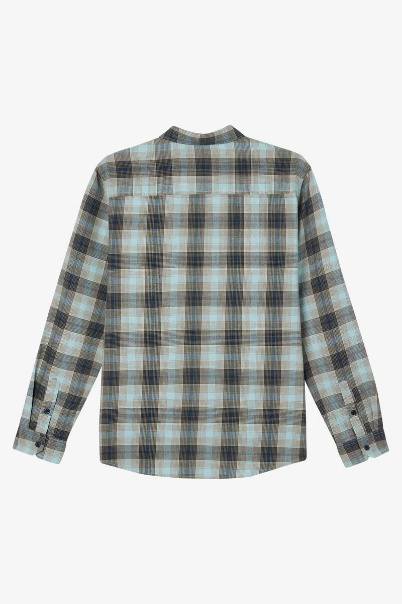 O'Neill Prospect Flannel L/S Shirt-Dust Blue