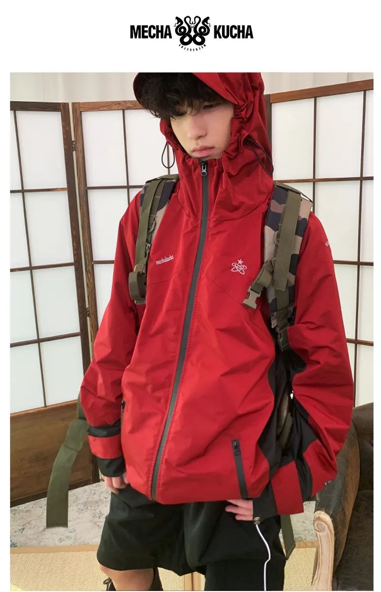 Outdoor Soft Shell Hooded Jacket