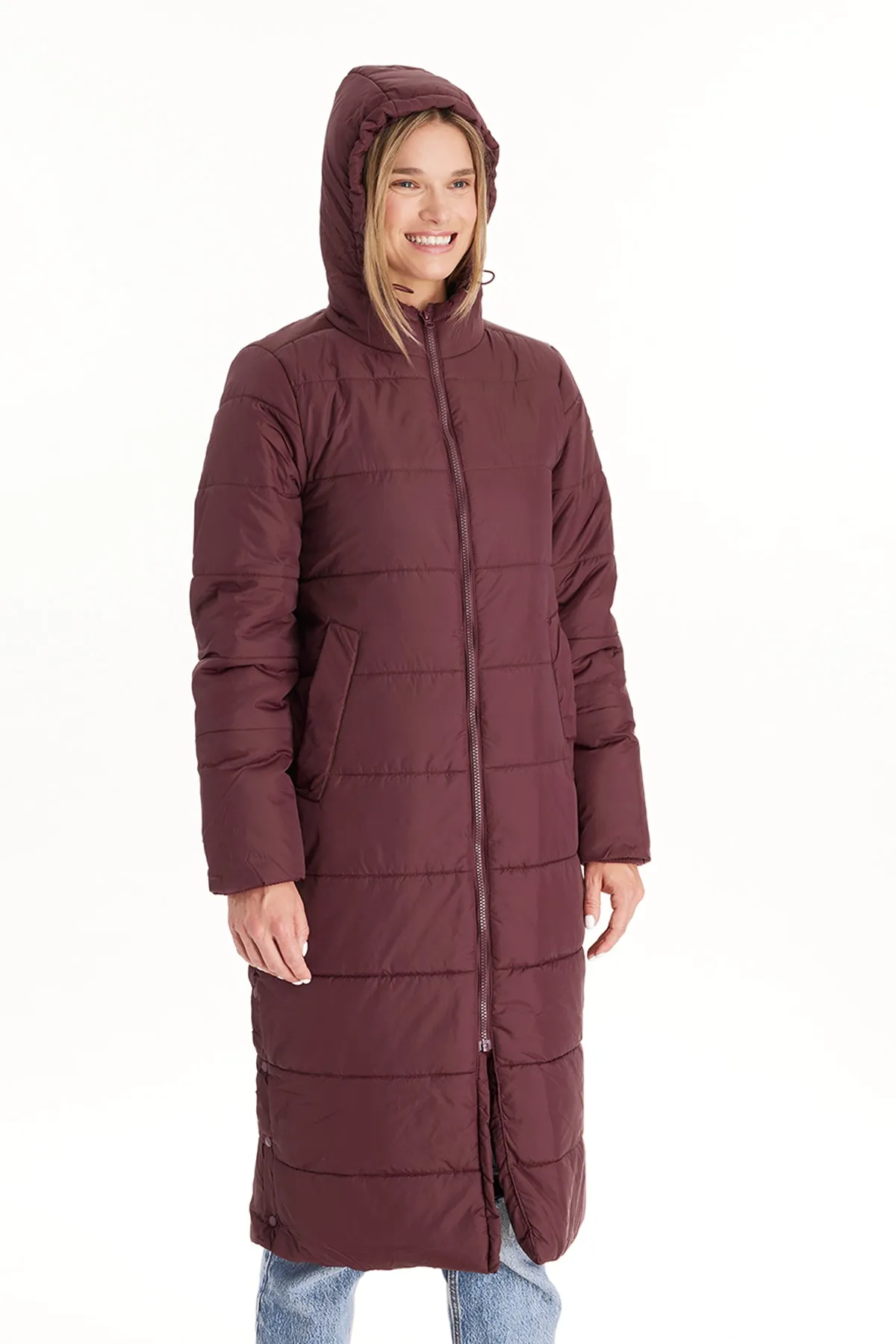 Penelope 3 in 1 Long Puffer maternity Coat