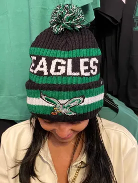 Philadelphia Eagles Bering Cuff Knit - black