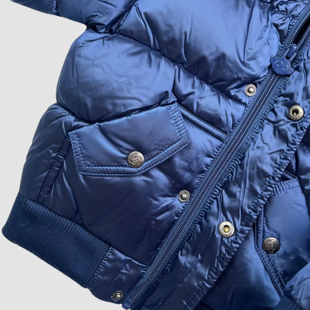 Puffy Coat | Navy Blue