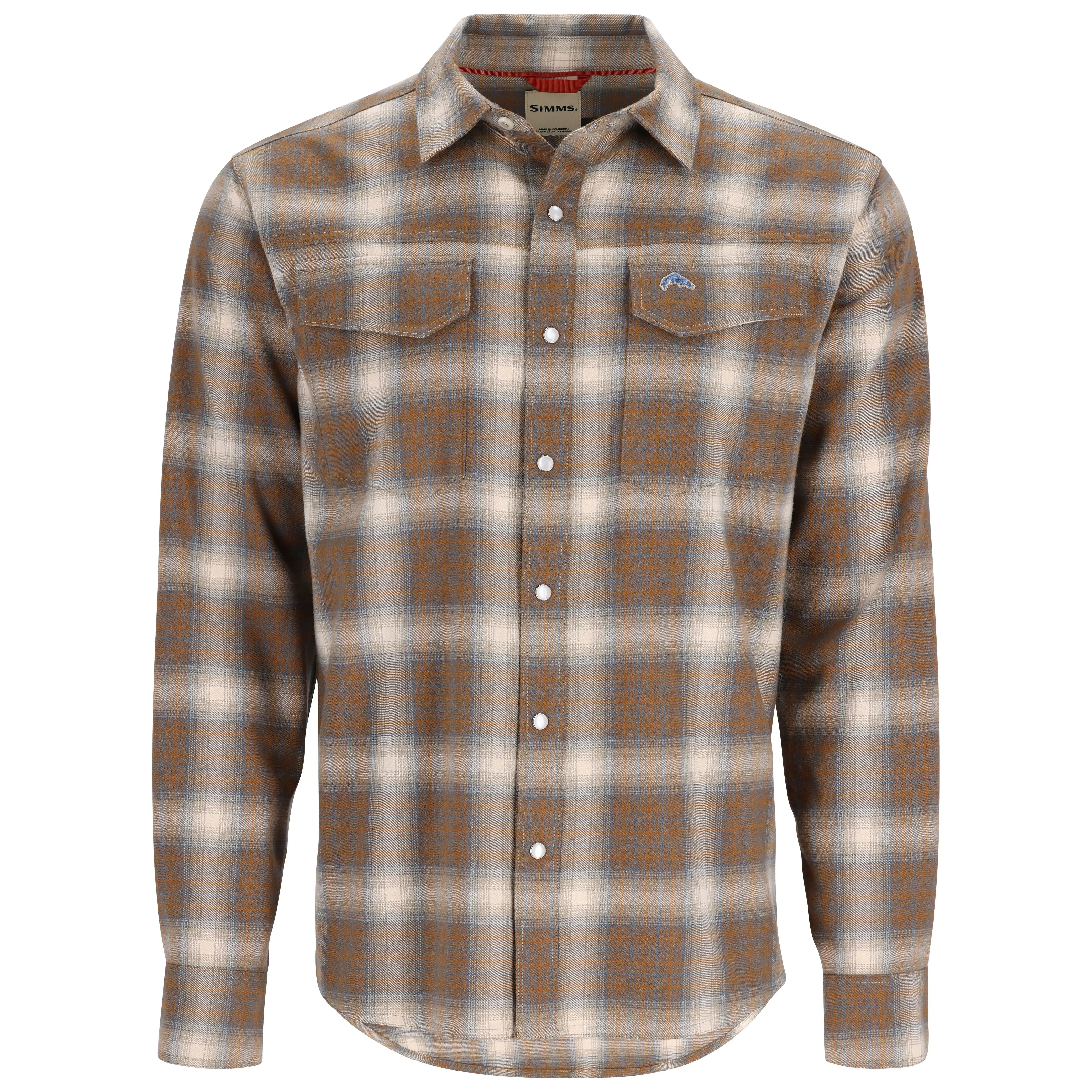 Simms Fishing M's Gallatin Flannel LS Shirt