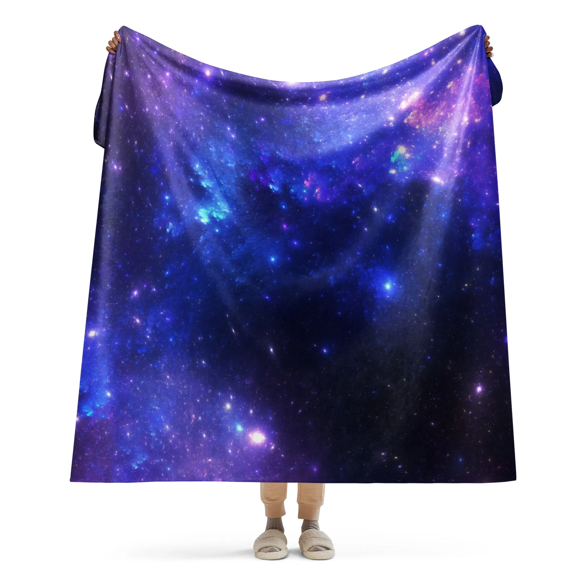 Space Sherpa blanket lioness-love