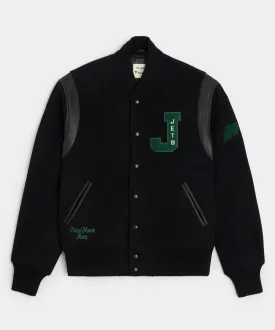 Todd Snyder   NFL by Fanatics Jets Cashmere Varsity Jacket