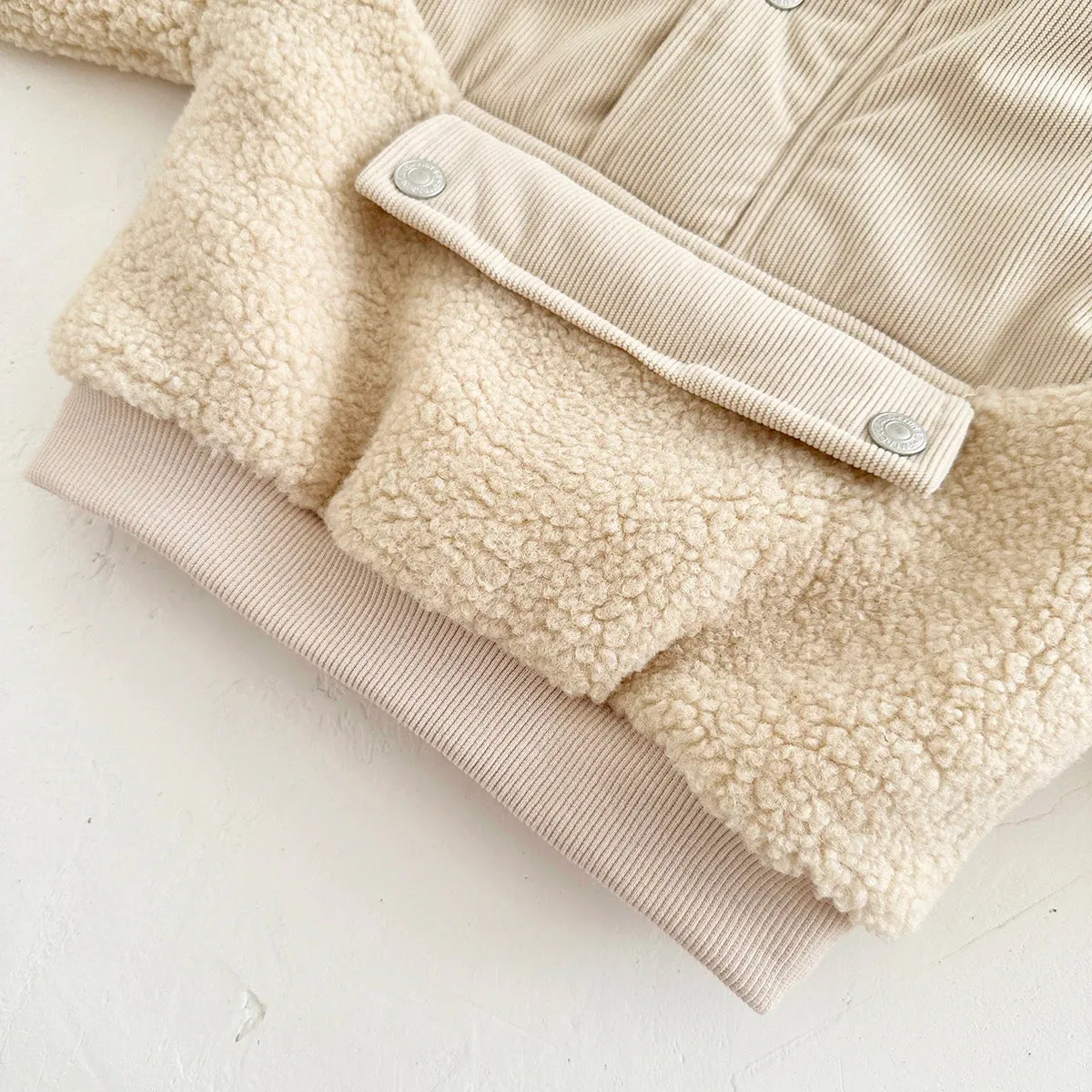 Warm Sherpa Fleece-Lined Jacket