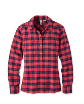 Women's Dovetail Flannel Pullover - 2015