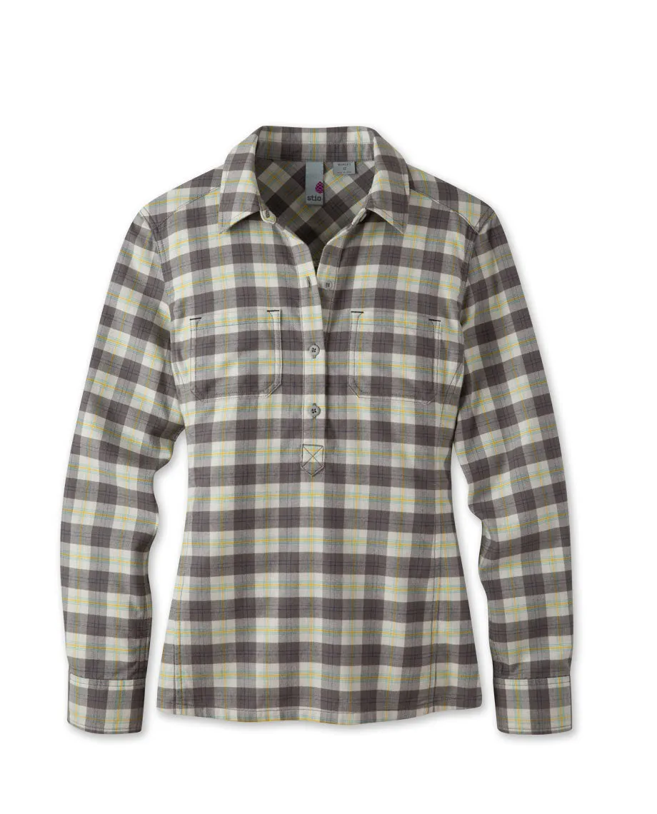 Women's Dovetail Flannel Pullover - 2015