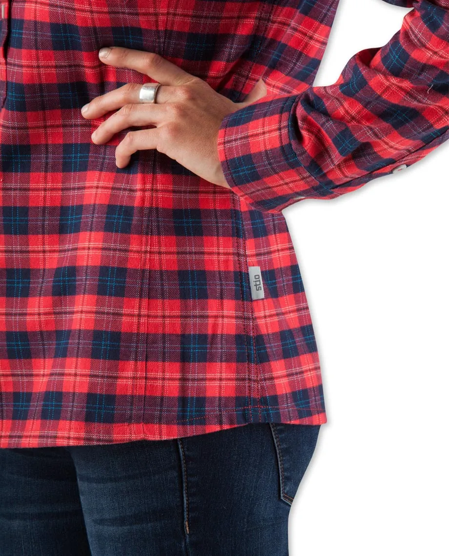 Women's Dovetail Flannel Pullover - 2015