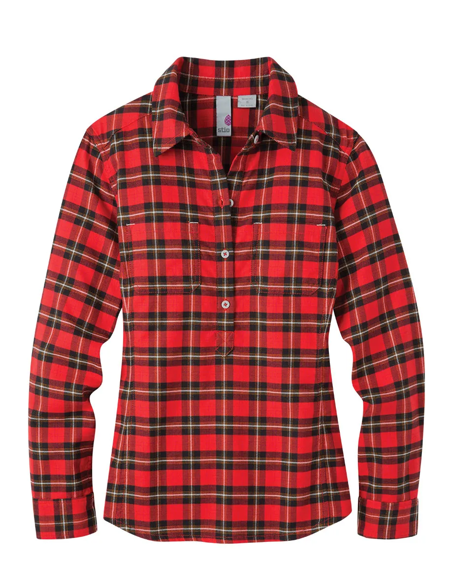 Women's Dovetail Flannel Pullover